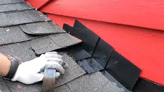 Roofing step flashing install (DIY guide)