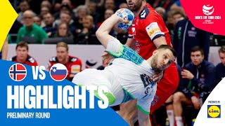 Until the very end! | Norway vs Slovenia | Highlights | Men's EHF EURO 2024