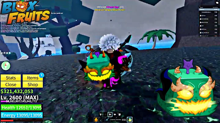 Getting Dragon Fruit From Prehistoric Island Blox Fruits! How To Get Dragon Fruit Easy Blox Fruits