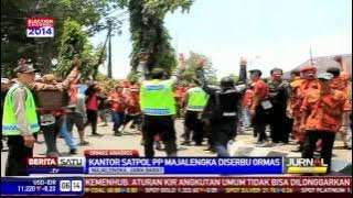 Kantor Satpol PP Majalengka Diserbu Ormas