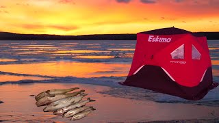 Lake Superior Ice Fishing | Epic Fish Dinner
