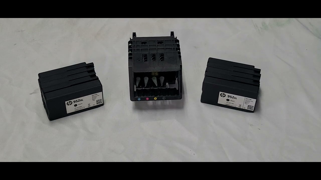 explain deplete,clogging,system fail, head fail and repair guide for HP 952 printhead