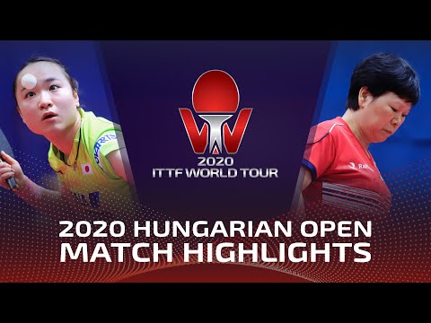 Mima Ito vs Ni Xia Lian | 2020 ITTF Hungarian Open Highlights (R32)