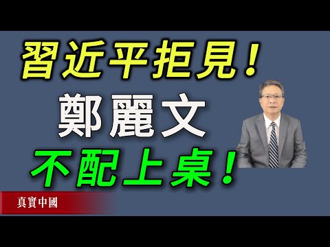 習近平為何拒見鄭麗文？北京權力體系的一次冷處理判決《真實中國 》
