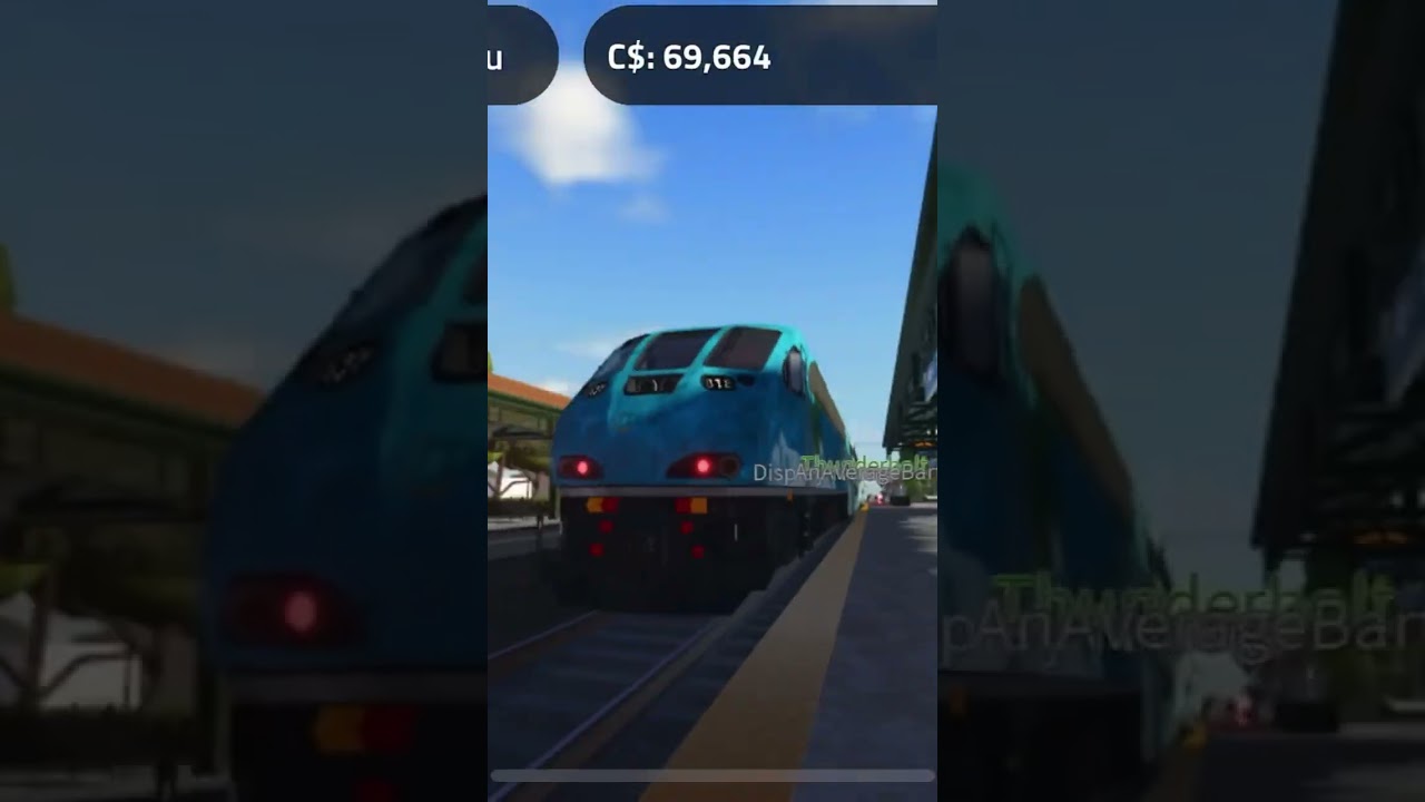 Roblox rail sim universe Tri-Link train speed through DeerField Beach