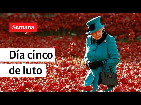 El féretro de la reina Isabel II llega a Londres | Semana Noticias