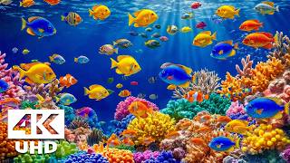 Amazing 4K Ocean World – Discover Stunning Underwater Wonders 🪸 with Calm Music 🌊