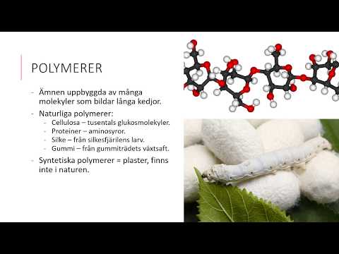 Video: Skillnaden Mellan Organiska Och Oorganiska Polymerer