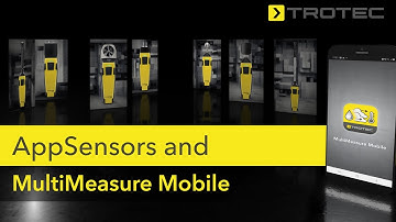 MultiMeasure Mobile and AppSensors from Trotec