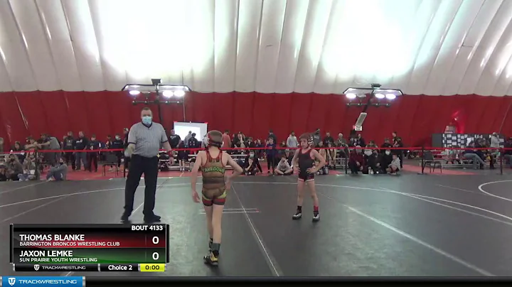 10U Boys 59 Thomas Blanke Barrington Broncos Wrest...
