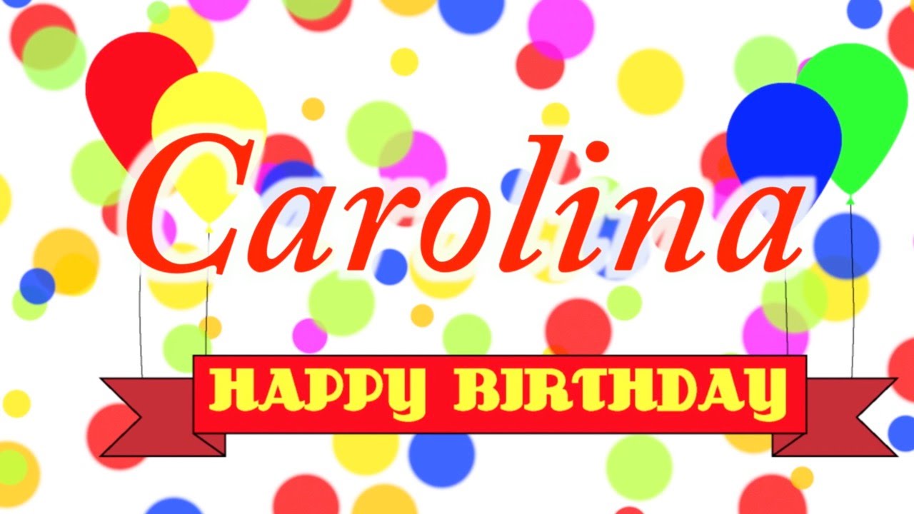 Картинки с днем рождения каролина красивые