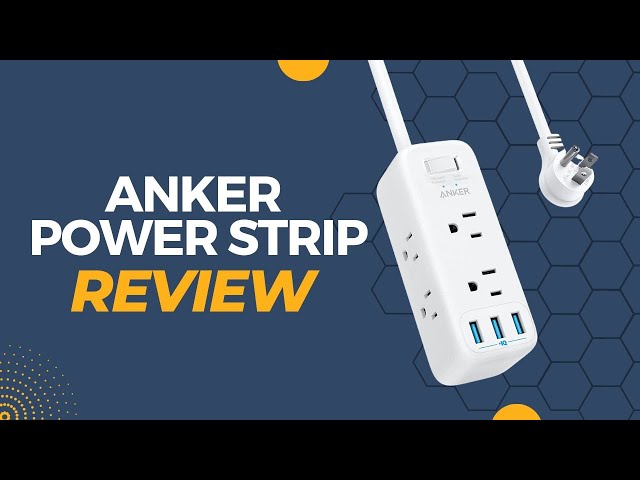 Review: Anker USB Power Strip Surge Protector(300J), 5ft Extension Cord, Flat Plug, 331 Power Strip