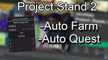 Auto farm Project:Stand 2 -​Free Script!!
