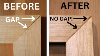 Fix GAPPED miter joints by Dad Doing Stuff 97 views 3 months ago 6 minutes, 38 seconds