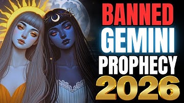 The Forbidden Gemini Prophecy: Why 2026 Changes Everything