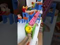 マーブルランレース Trix Track and HABA mixed course 168 #マーブルラン #marblerun #marblesrace #ビー玉転がし #TrixTrack