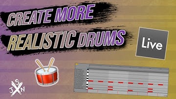 HOW TO HUMANIZE YOUR DRUM PATTERNS: Creating More REALISTIC DRUMS // (Ableton Tips & Tricks)