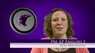 Pre AP English 2 - MacKelvie