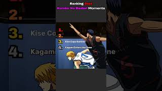 Ranking Best Kuroko no Basket Moments