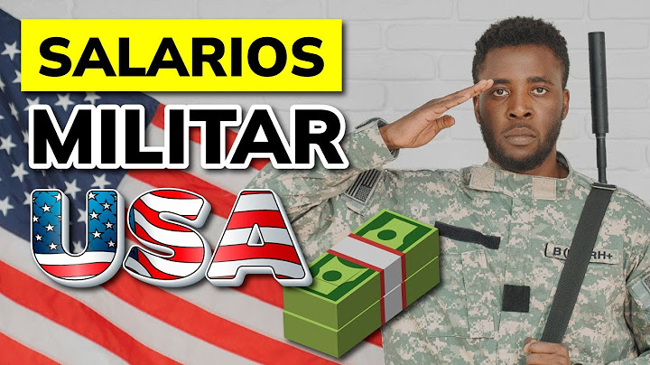 ¿Cuánto Gana un MILITAR en Estados Unidos? - Salario Medio