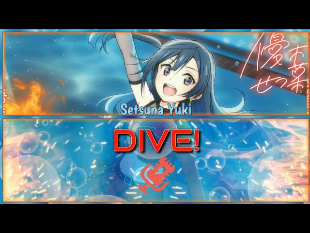 DIVE! - Setsuna Yuki [FULL ENG/ROM LYRICS] | Love Live! class=