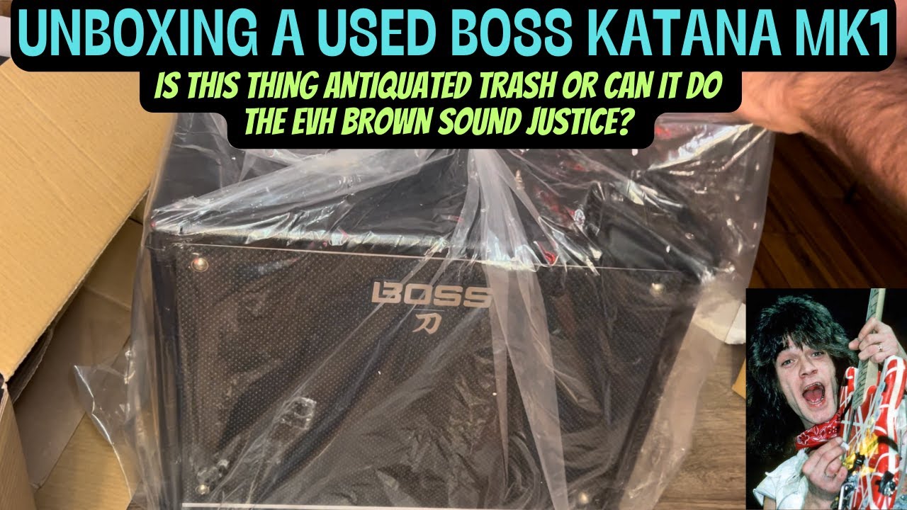 Unboxing A Used Boss Katana MK1 And Seeing If It Can Reproduce The