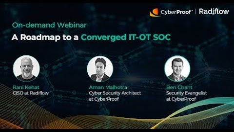 A Roadmap to a converged IT-OT SOC