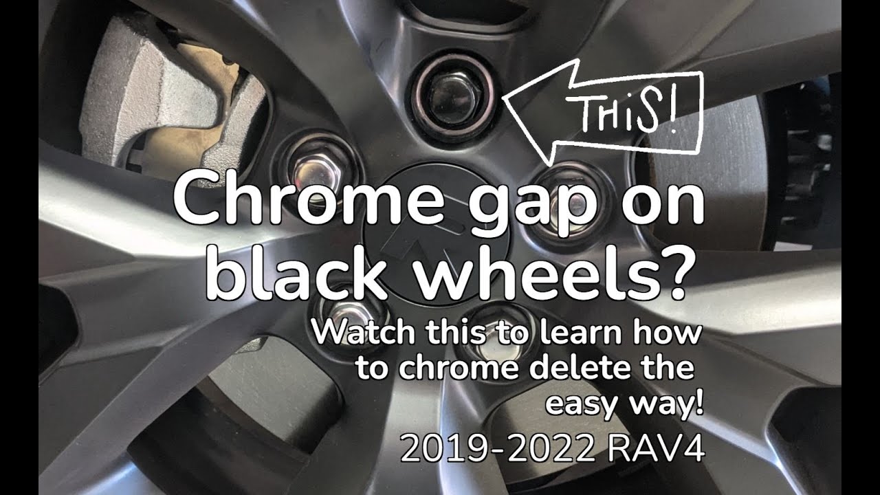Chrome Delete on Factory Blackout Package 2021 RAV4 | 2019-2022 RAV4