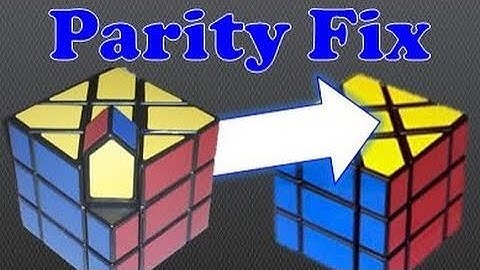 How to solve parity on a Fisher cube.