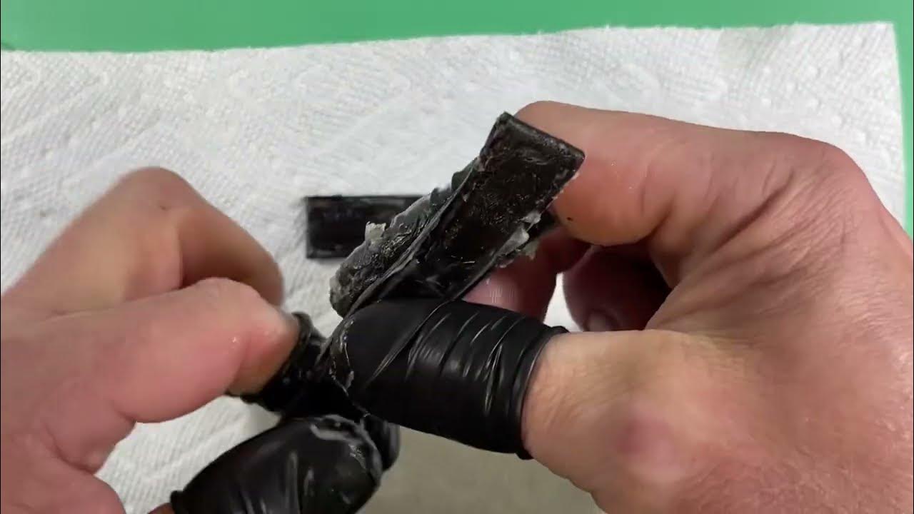 How I clean and recondition old leather straps - YouTube