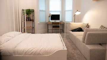 Robotic ceiling furniture creates extra floor space in tiny homes