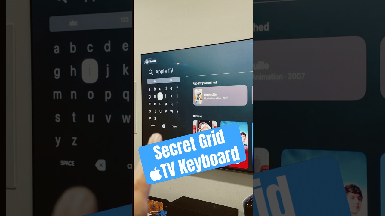 There’s a better keyboard on TV #appletv