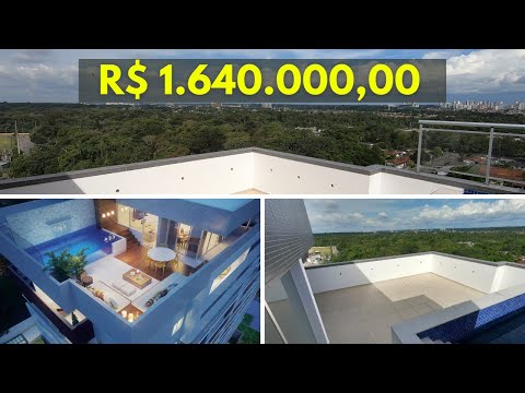 COBERTURA DUPLEX 3 QUARTOS - BREEZE RESIDENCE 211M² - CIDADE CRISTAL - BELÉM PA