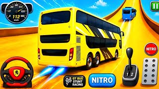 💥Mega Voltage Bus Simulator ⚡ | SkyTrack Racing Challenge 3D Gameplay screenshot 2