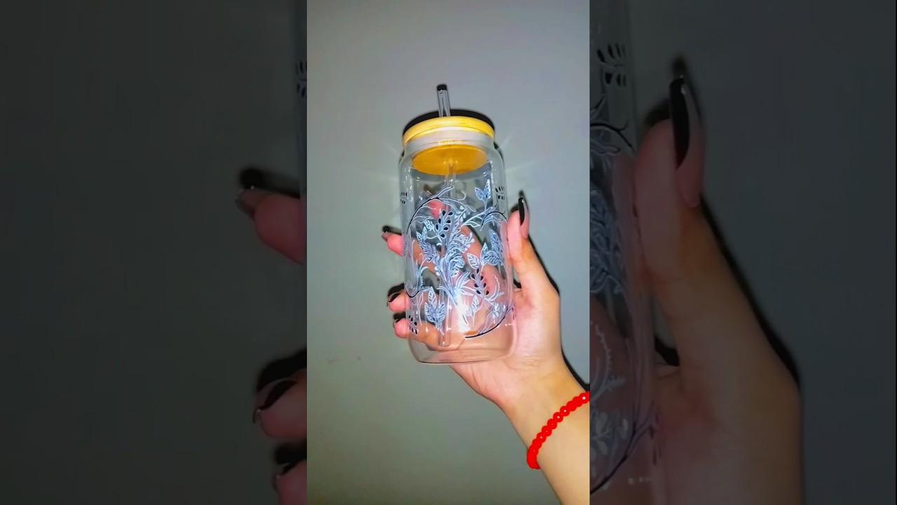 UV DTF printed tumblers 🌸 #smallbusiness #coffeetumbler #coffee #pinterest #aesthetic #srk #uvdtf