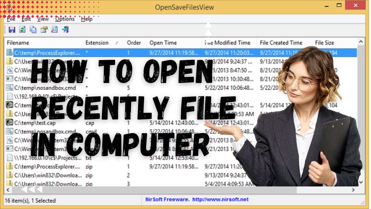 How to see Recent File in computer | Online Earning
