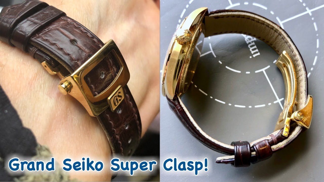 Grand Seiko Super Clasp! - YouTube