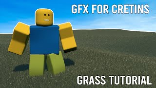 Roblox GFX Grass Tutorial || Cinema 4D Tutorial || Method For Robux || GFX For Cretins