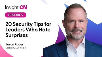 20 Security Tips for Leaders Who Hate Surprises | EP 9