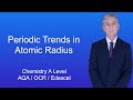 Atomic Radius Trends in the Periodic Table