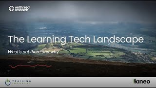 The Latest in Learning Technologies: An Analyst Talk on a Changing Landscape (November 4, 2020)