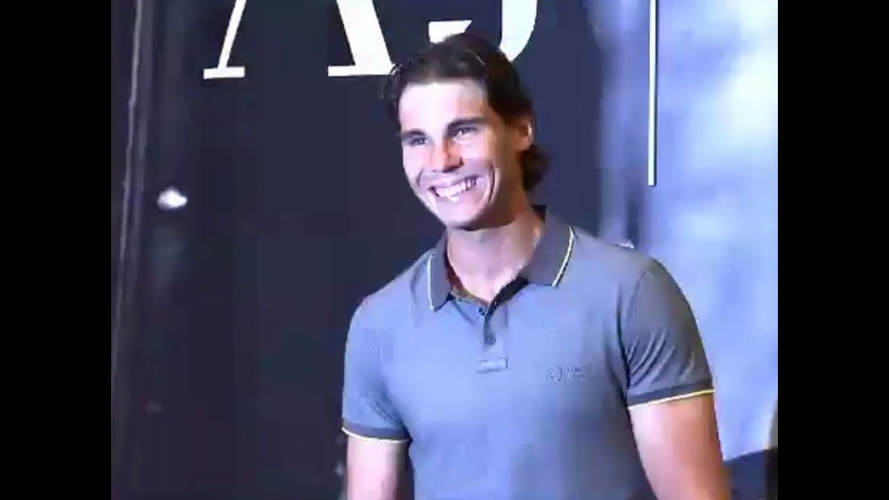 Armani Jeans - Rafael Nadal Campaign Unveiling in NYC