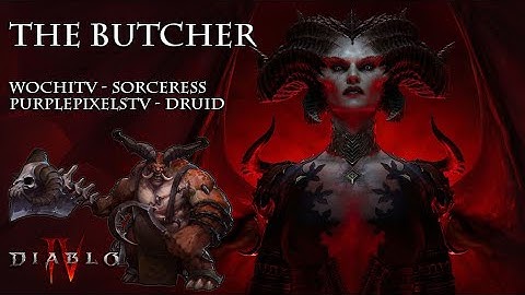 Diablo 4 - First Butcher Kill