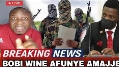 FRED LUMBUYE LIVE: BOBI WINE AFUNYE AMAJJE AMERICA EKIKOZE YOSERI KAWEDEMU, Chemical Ali Live