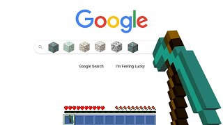 Play Minecraft on Google