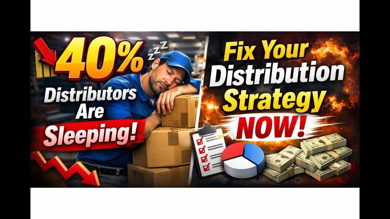40% дистрибьюторов бездействуют! Улучшите свою стратегию дистрибуции прямо сейчас!