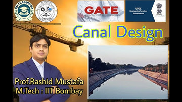 Lecture-1 | Sediment Transport Mechanism |Canal Design |Irrigation Engineering |Prof. Rashid Mustafa