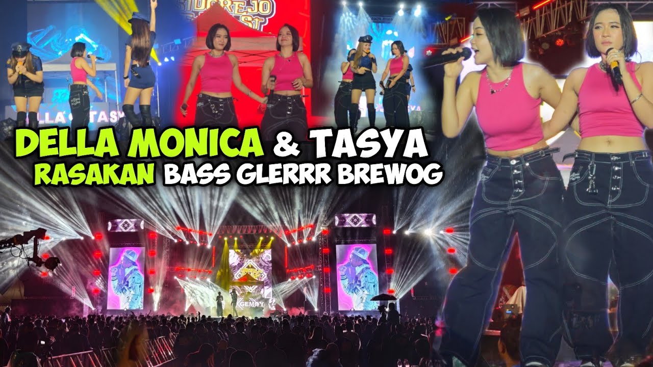Muening DELLA MONICA akhirnya Rasakan Getaran Bass BREWOG AUDIO - NDX AKA Banyuwangi 🔥