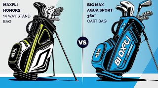 Maxfli Honors vs BIG MAX Aqua: Golf Bag Showdown!