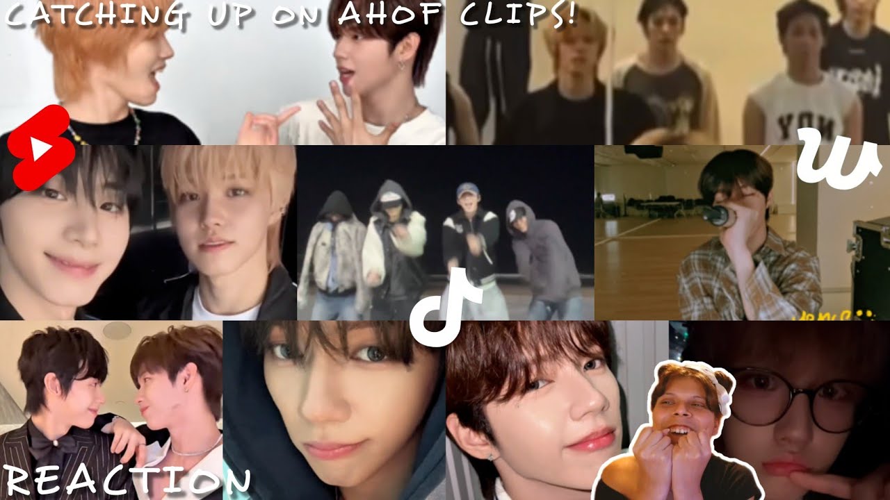 REACTION | Catching up on AHOF clips  (WEVERSE Updates, YT Shorts, Tiktoks)